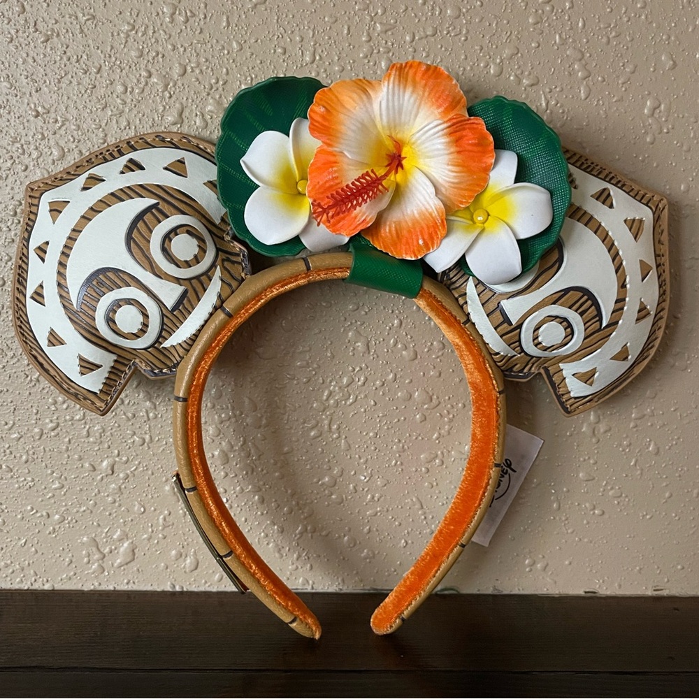 Disney Loungefly Polynesian Village Resort 50th Anniversary Tiki Ears